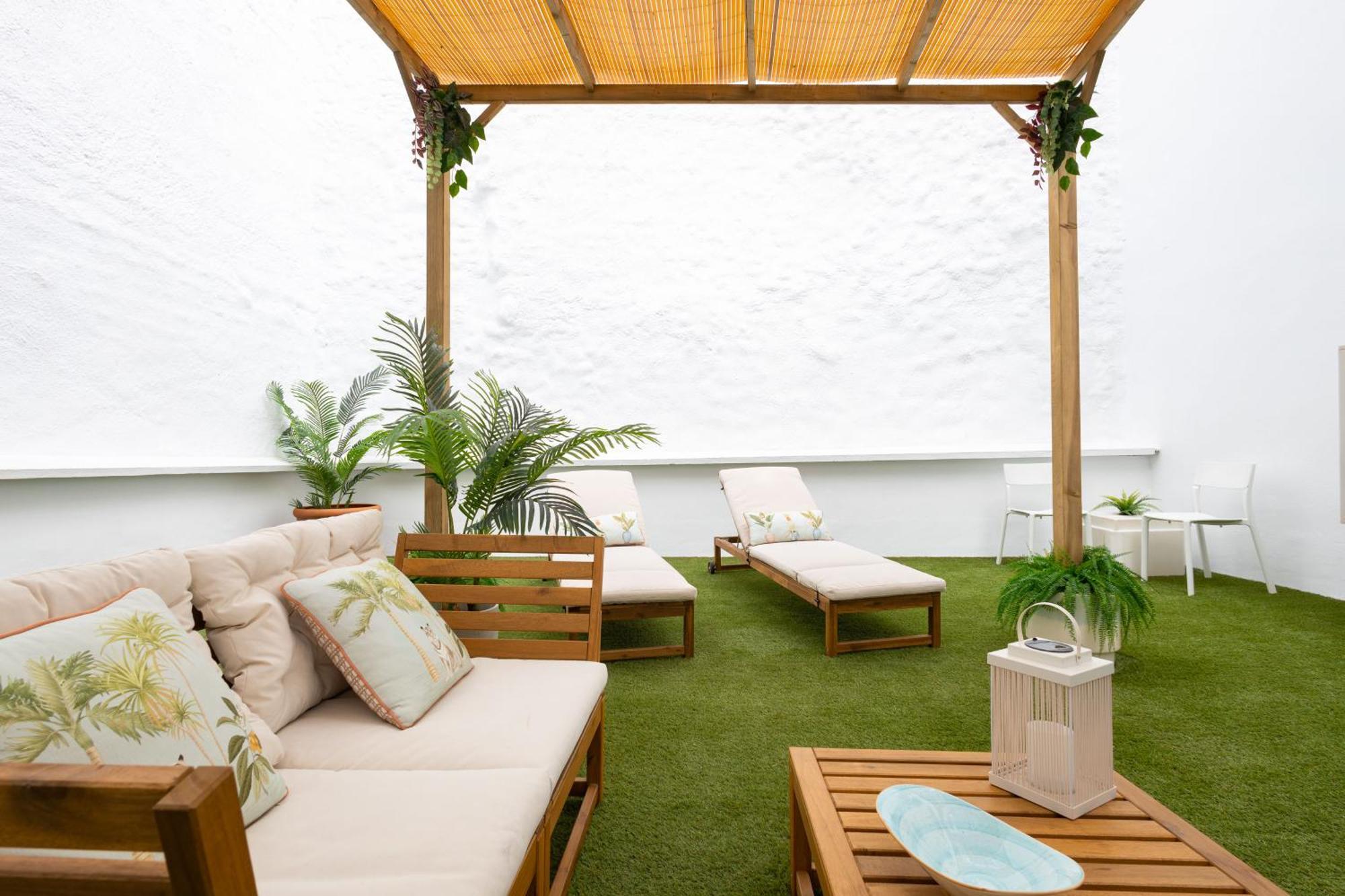 Apartament C30 Deluxe Studio With Terrace Into Cathedral Square Malaga Zewnętrze zdjęcie