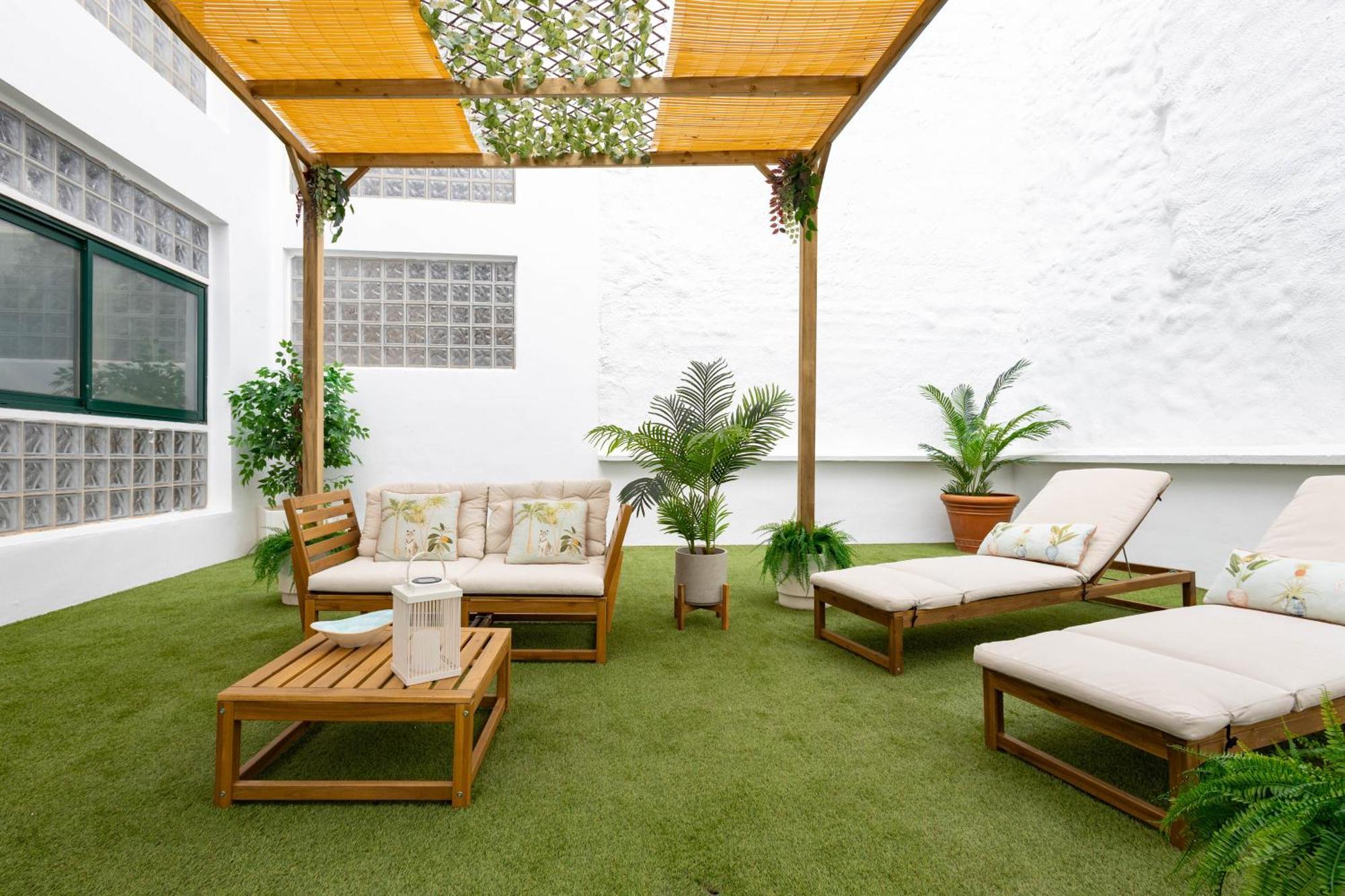 Apartament C30 Deluxe Studio With Terrace Into Cathedral Square Malaga Zewnętrze zdjęcie
