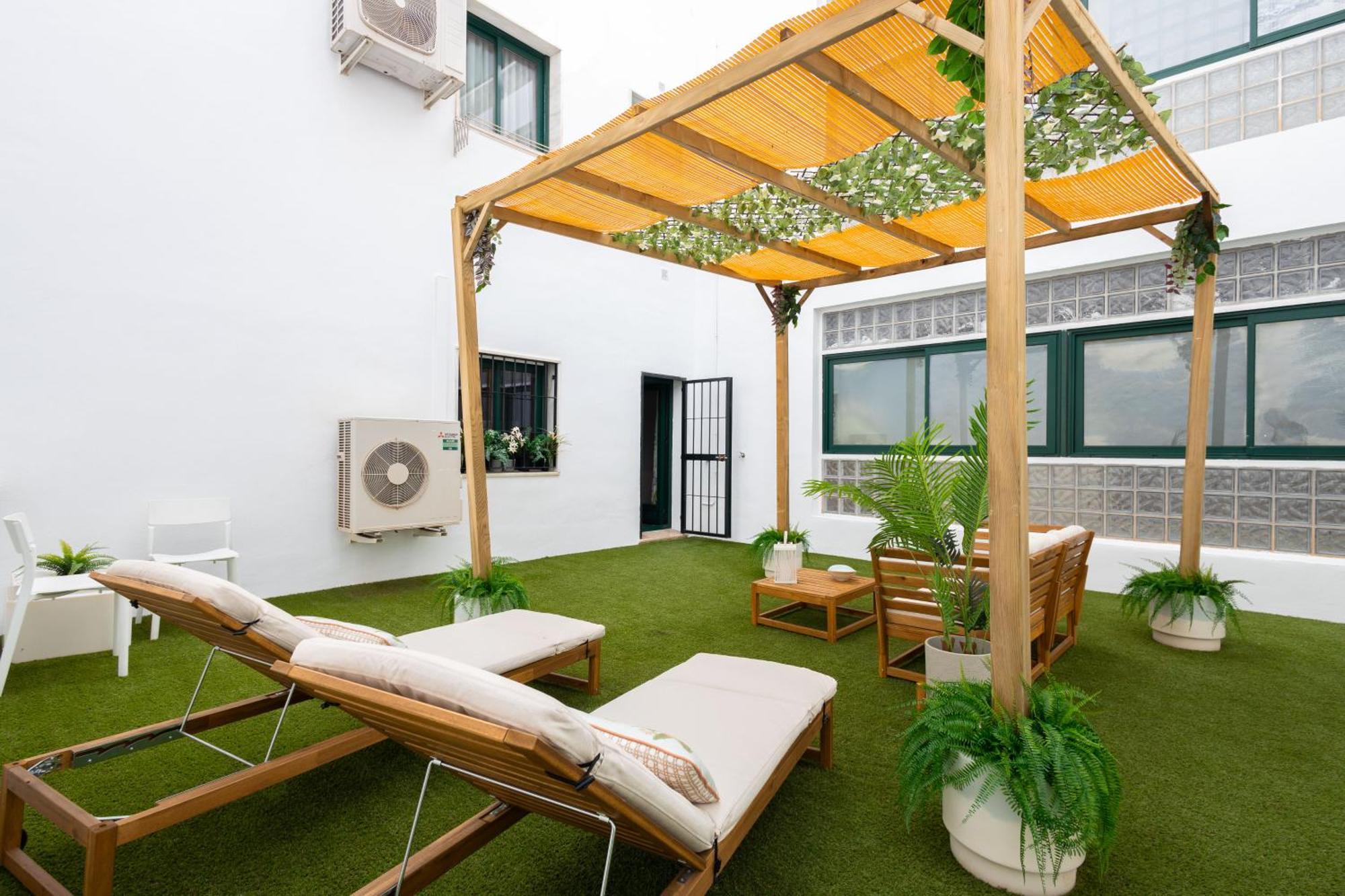 Apartament C30 Deluxe Studio With Terrace Into Cathedral Square Malaga Zewnętrze zdjęcie